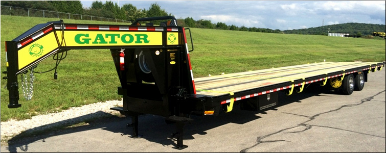 EQUIPMENT TRAILER - TANDEM DUAL GOOSENECK TRAILER FOR SALE  Carter County, Tennessee