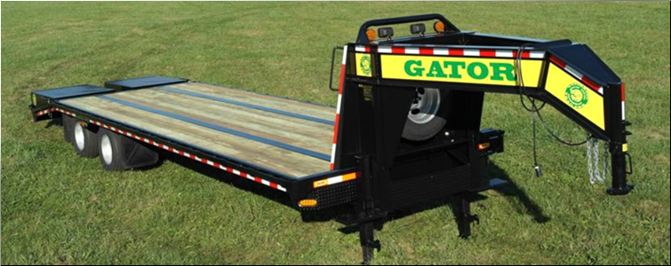 GOOSENECK TRAILER 30ft tandem dual - all heavy-duty equipment trailers special priced  Carter County, Tennessee